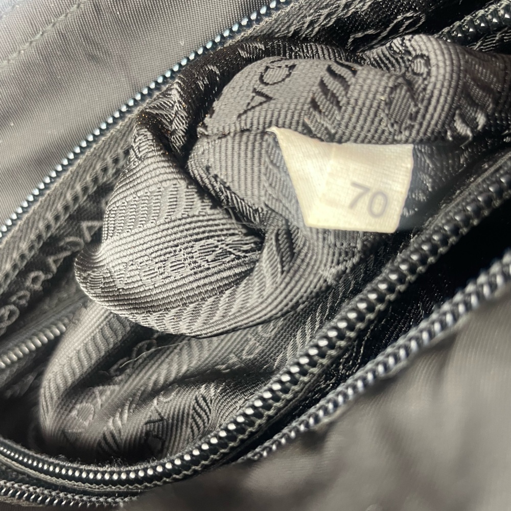Prada Black Nylon Tote Bag - Picture 11 of 12